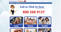 Desktop Screenshot of insuranceexpress.com